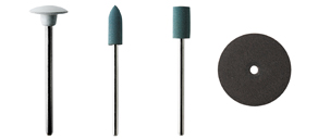 Silicon and rubber points